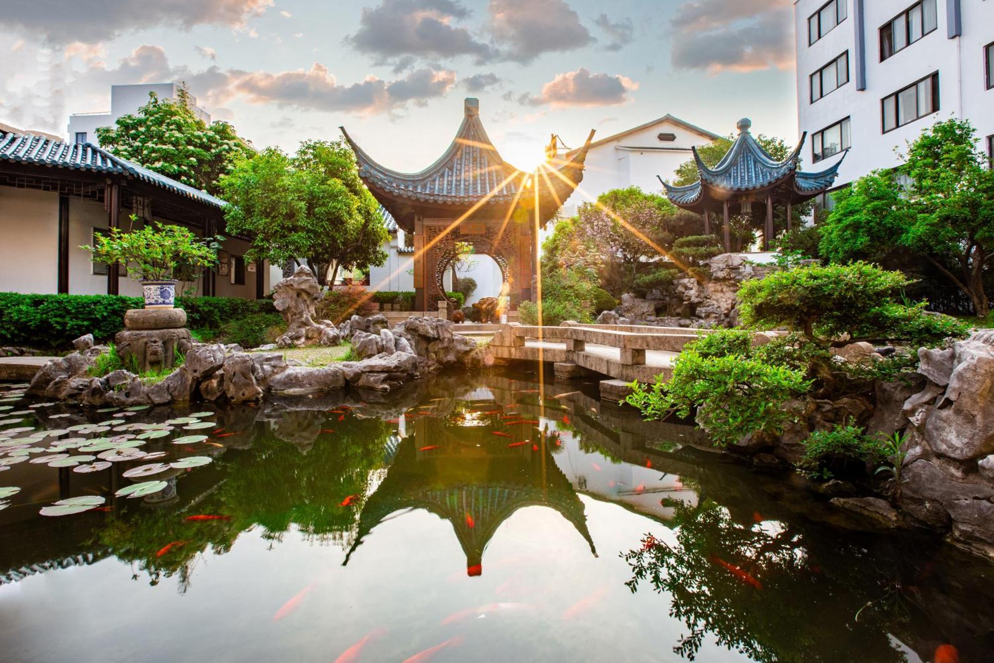 苏州华侨饭店 Suzhou (Jiangsu) Exterior foto